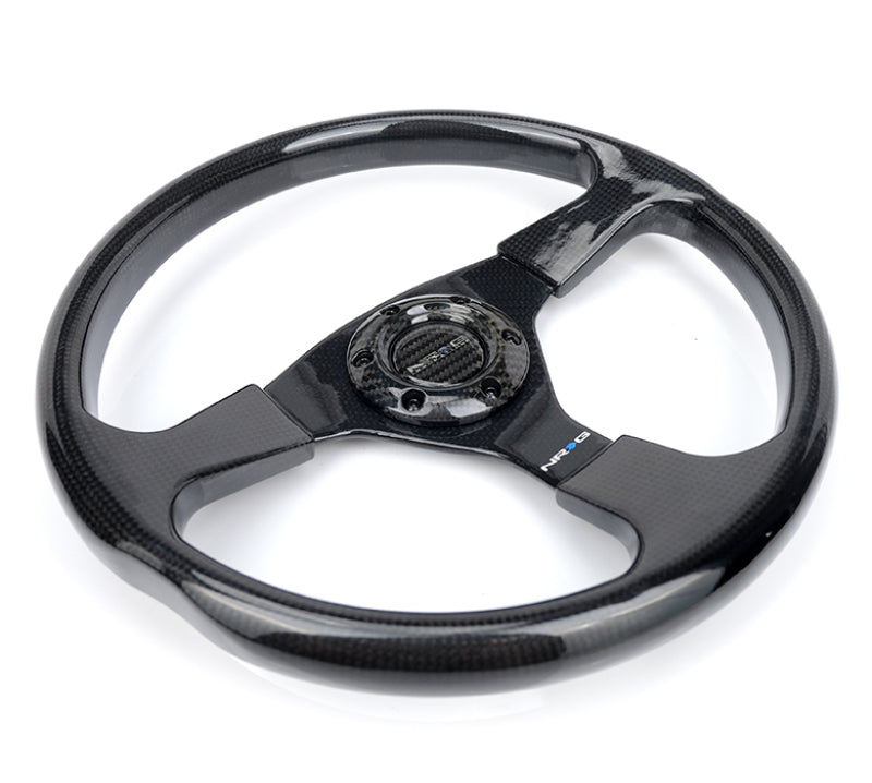 NRG Carbon Fiber Steering Wheel 350mm NRG Steering Wheels AXOPROS