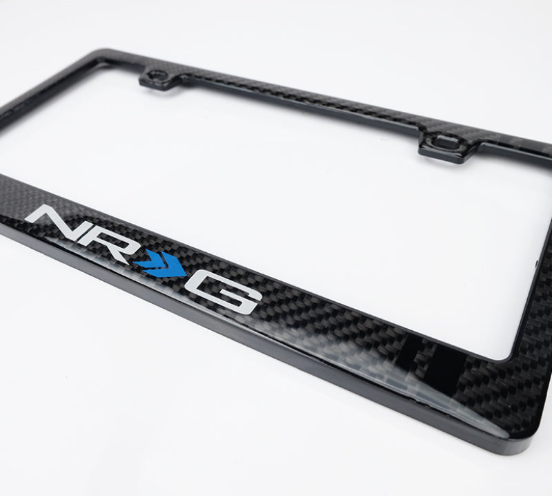 NRG Carbon Fiber Licence Plate Frame