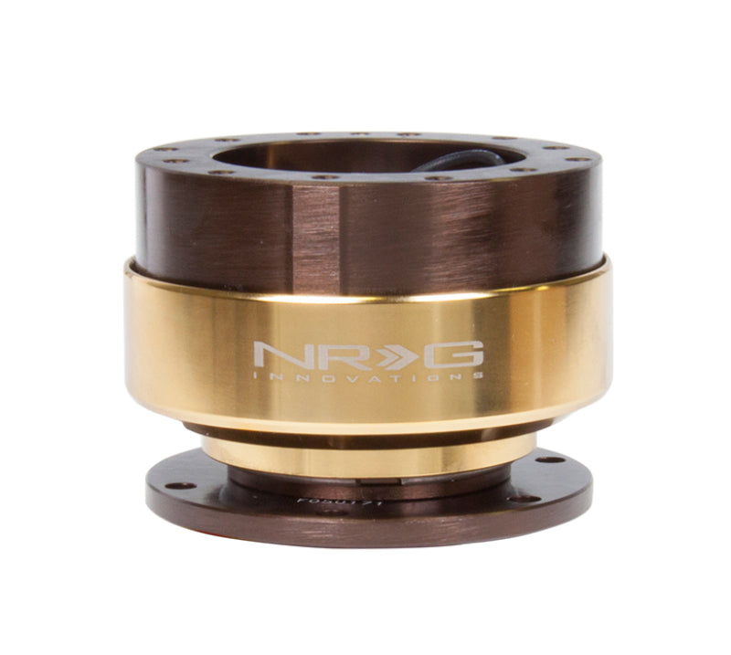 NRG Quick Release Gen 2.0 - Bronze Body / Chrome Gold Ring NRG Quick Release Adapters AXOPROS