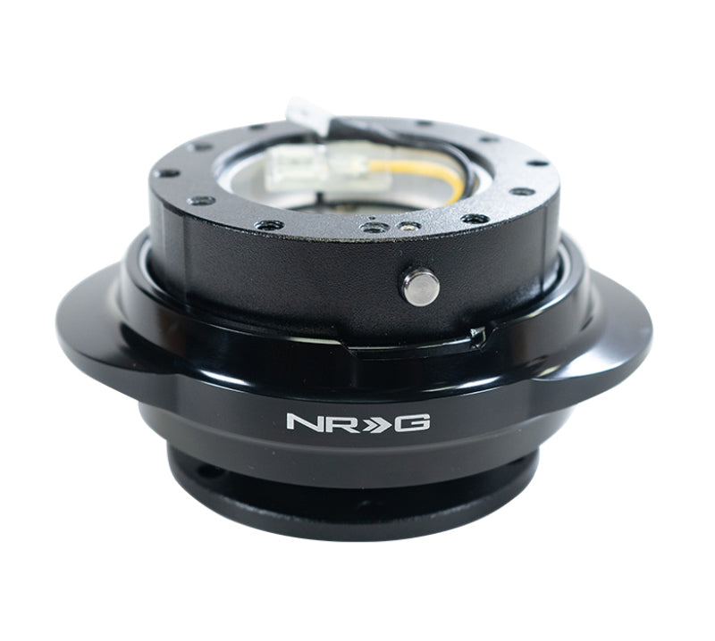 NRG Quick Release Gen 2.2 - Black Body / Shiny Black Oval Ring NRG Quick Release Adapters AXOPROS
