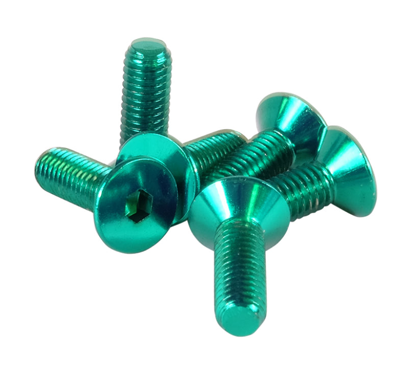 NRG Steering Wheel Screw Upgrade Kit (Conical) - Green NRG Steering Wheels AXOPROS