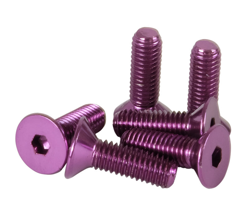 NRG Steering Wheel Screw Upgrade Kit (Conical) - Purple NRG Steering Wheels AXOPROS