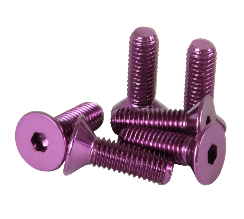NRG Steering Wheel Screw Upgrade Kit (Conical) - Purple NRG Steering Wheels AXOPROS