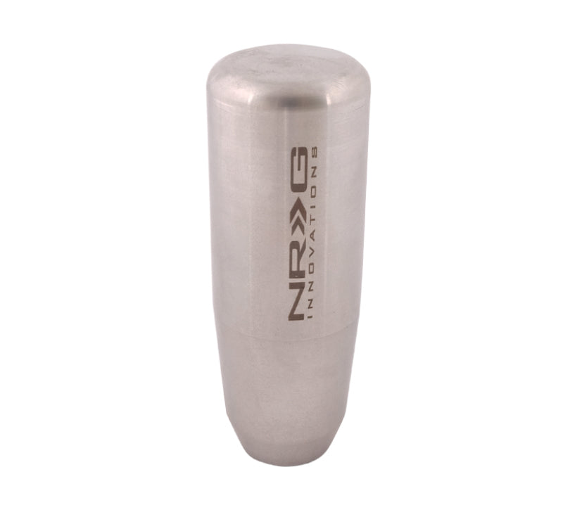 NRG Universal Short Shifter Knob - 3.5in. Length / Heavy Weight .85Lbs. - Silver NRG Shift Knobs AXOPROS