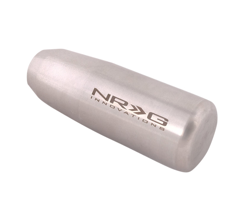 NRG Universal Short Shifter Knob - 3.5in. Length / Heavy Weight .85Lbs. - Silver NRG Shift Knobs AXOPROS
