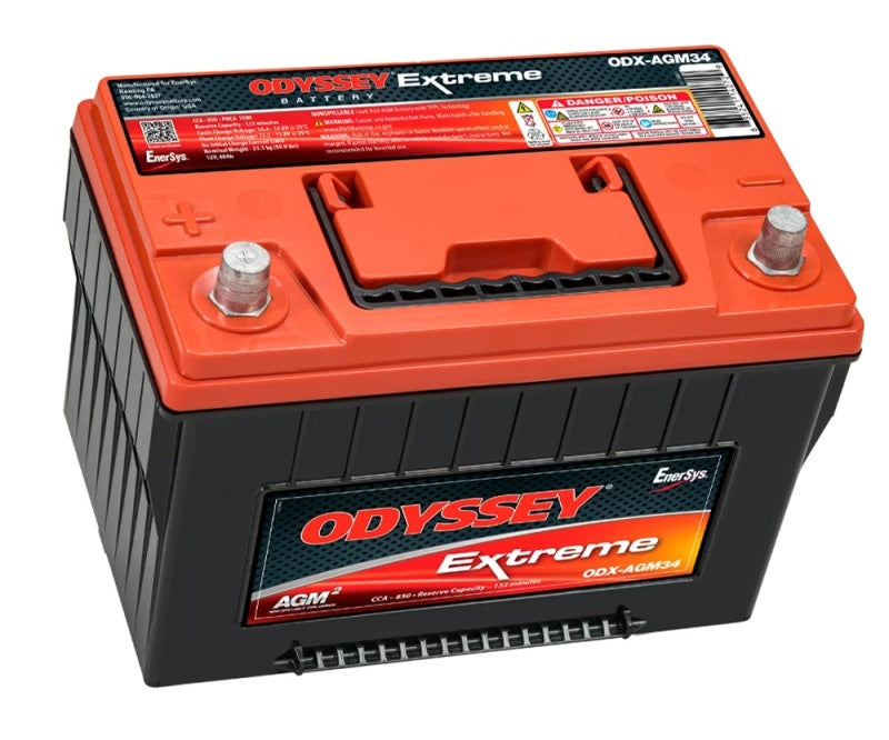 Odyssey Battery Auto/Truck/Heavy Duty & Commercial Extreme AGM Battery (34-PC1500T) Odyssey Battery Batteries AXOPROS
