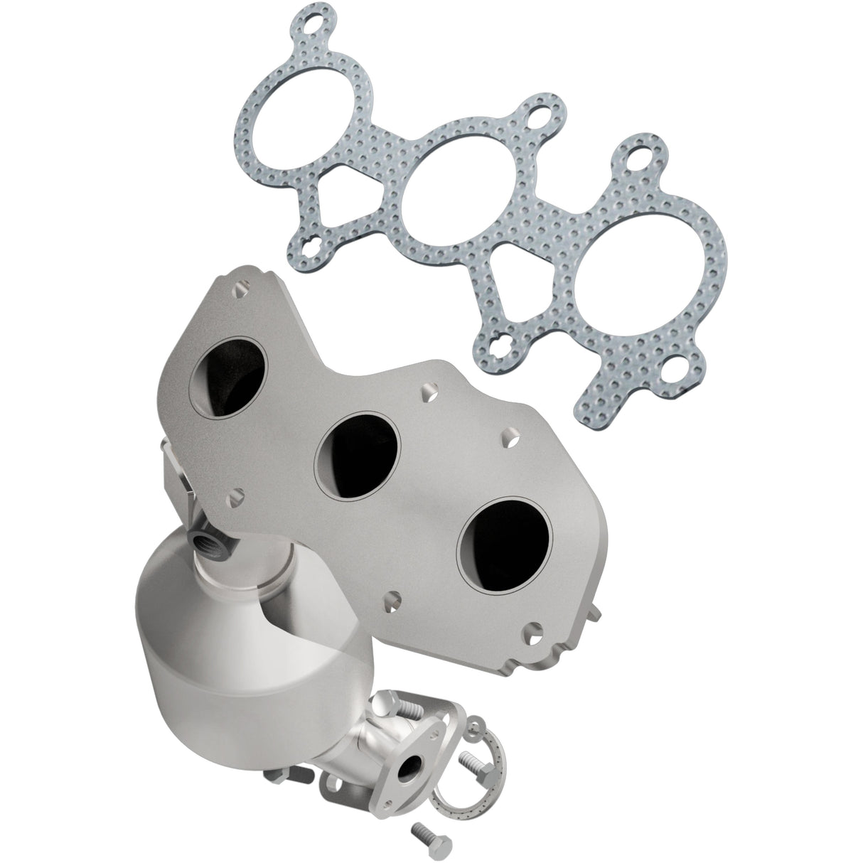 OEM Grade Manifold Catalytic Converter MagnaFlow Exhaust Products Catalytic Converter with Integrated Exhaust Manifold AXOPROS