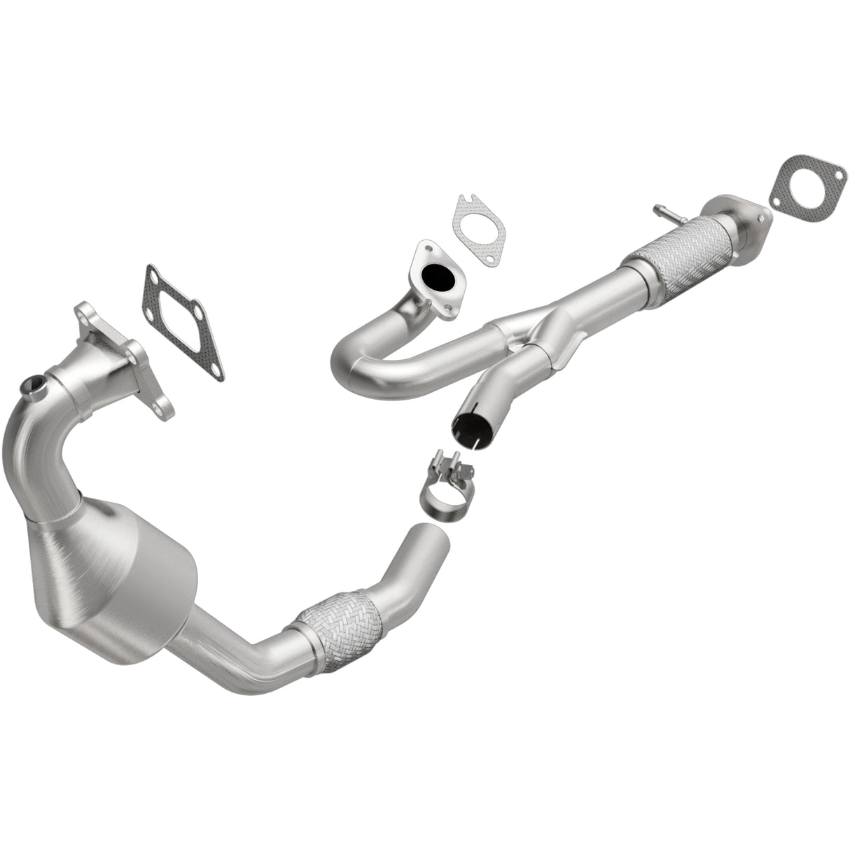 OEM Grade Manifold Catalytic Converter MagnaFlow Exhaust Products Catalytic Converter with Integrated Exhaust Manifold  AXOPROS
