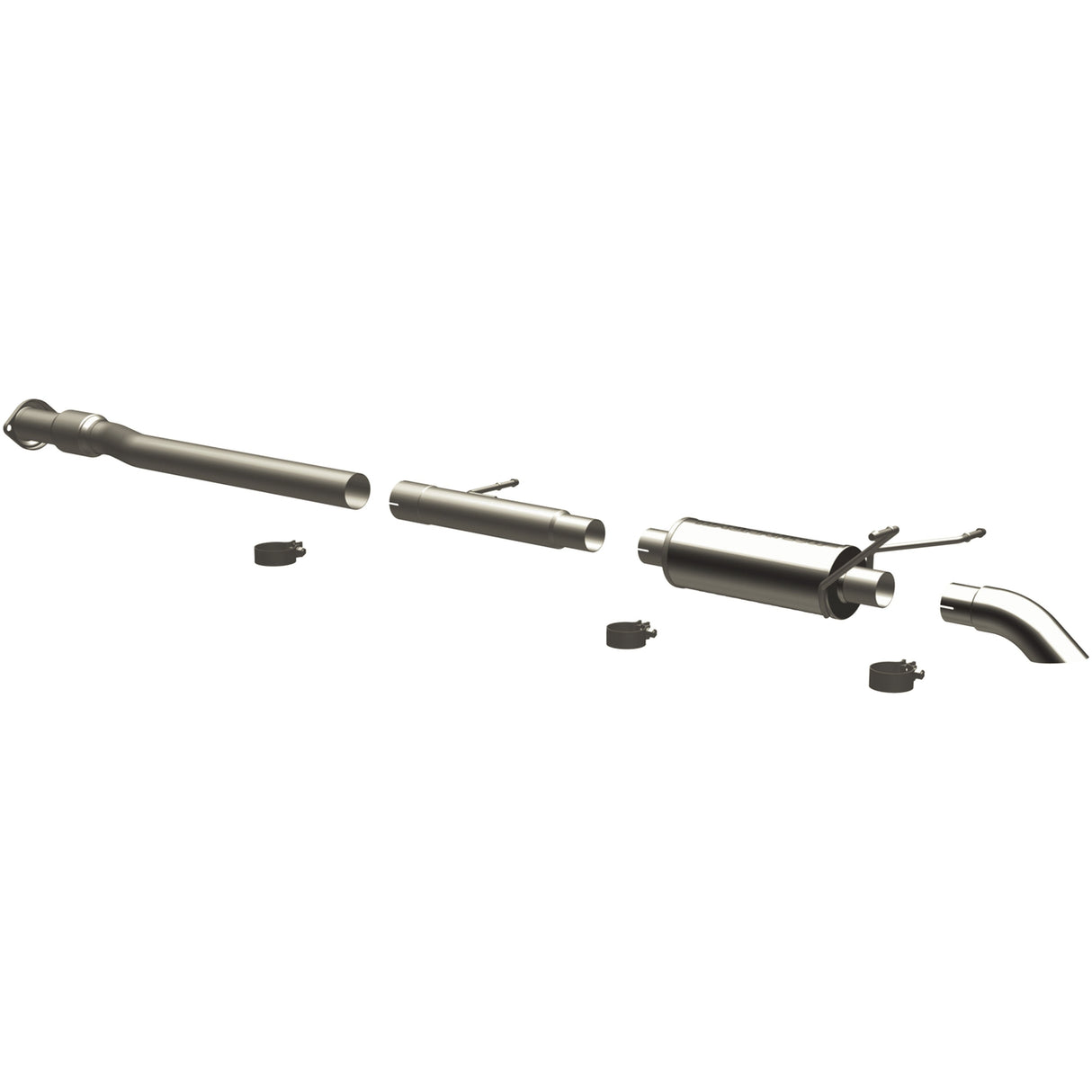 Off Road Pro Series Gas Stainless Cat-Back MagnaFlow Exhaust Products Exhaust System Kit AXOPROS