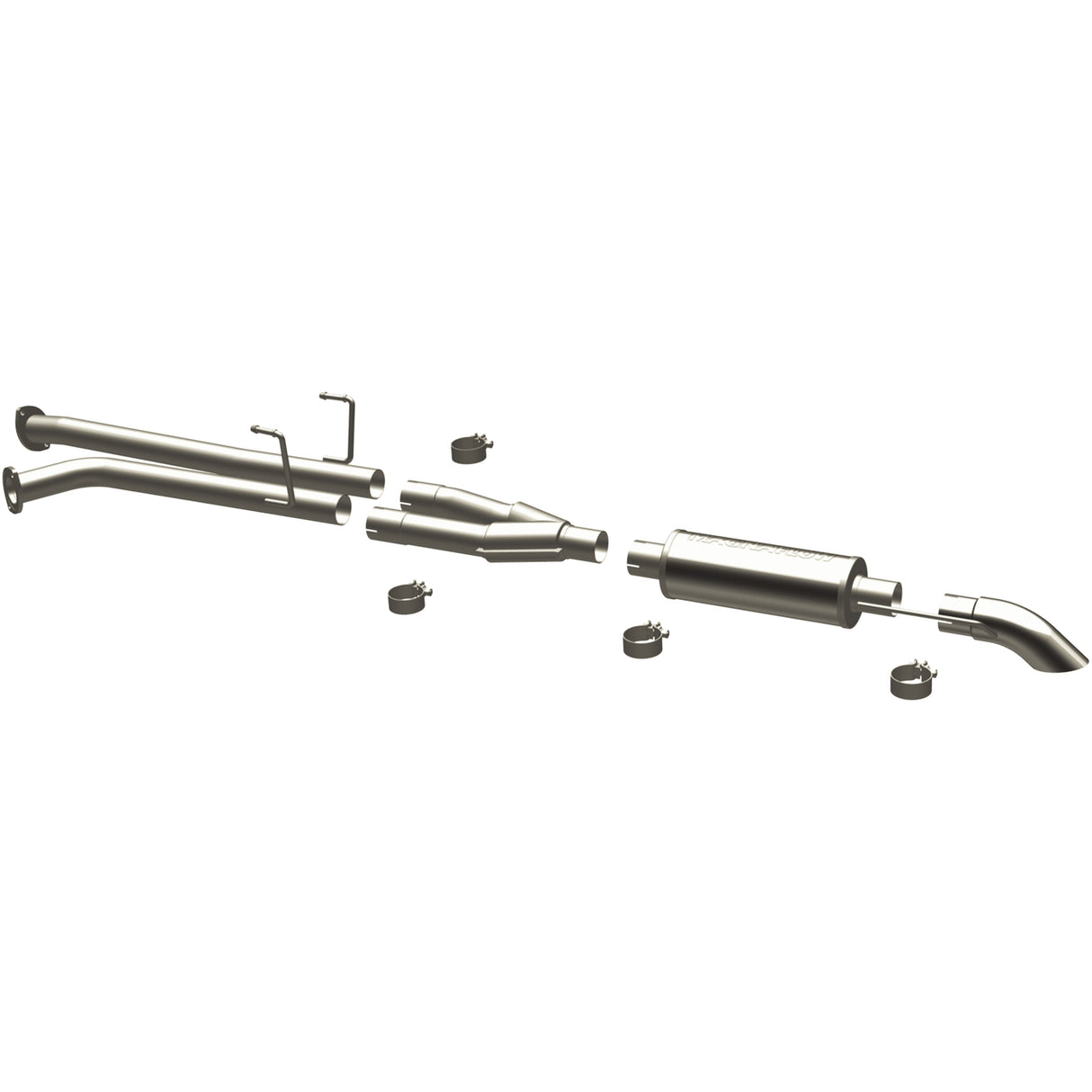 Off Road Pro Series Gas Stainless Cat-Back MagnaFlow Exhaust Products Exhaust System Kit AXOPROS