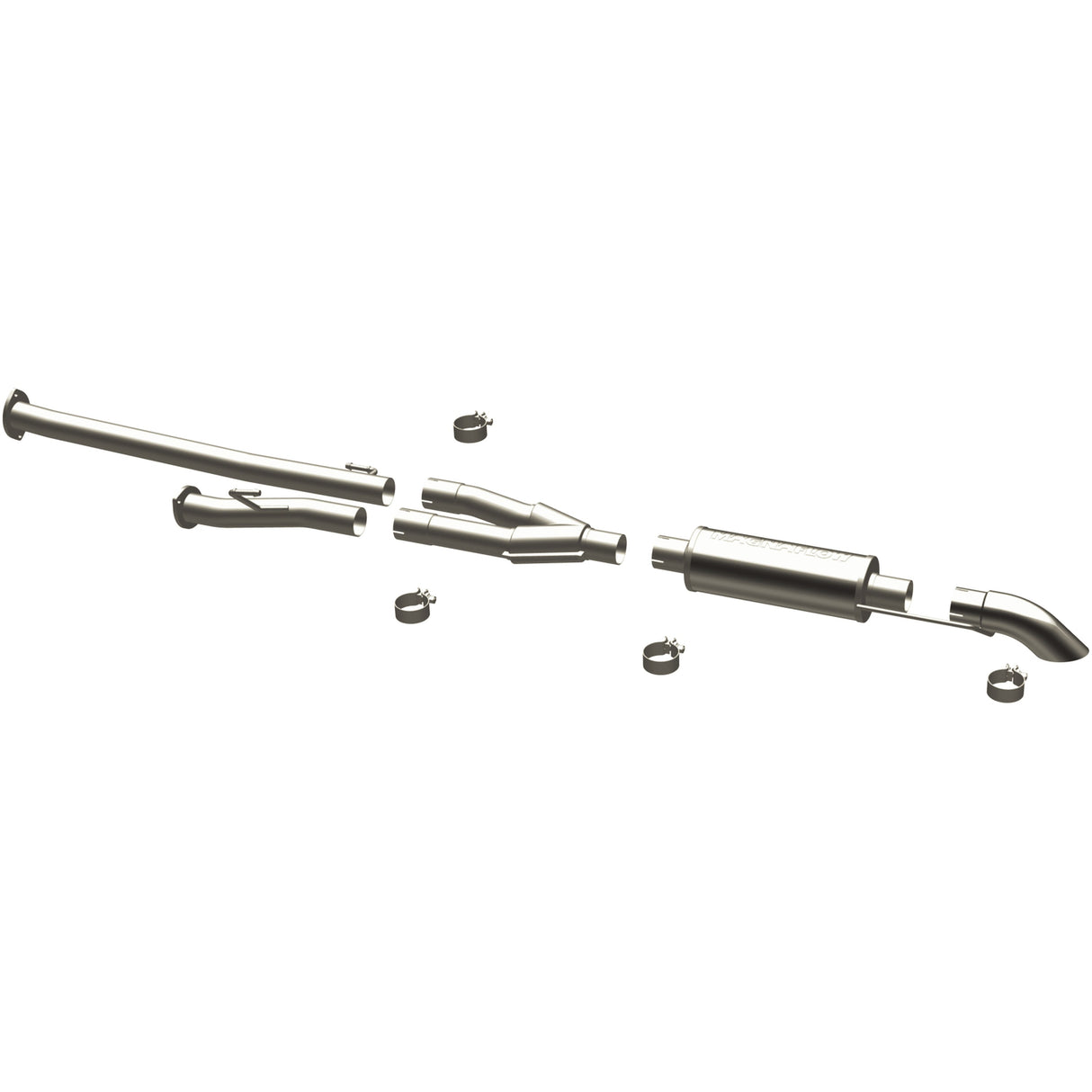 Off Road Pro Series Gas Stainless Cat-Back MagnaFlow Exhaust Products Exhaust System Kit AXOPROS