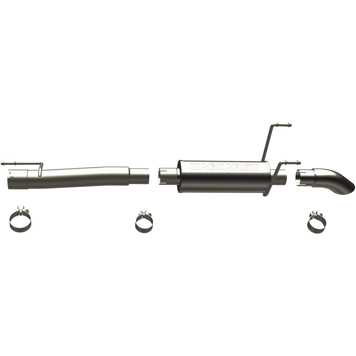 Off Road Pro Series Gas Stainless Cat-Back MagnaFlow Exhaust Products Exhaust System Kit AXOPROS