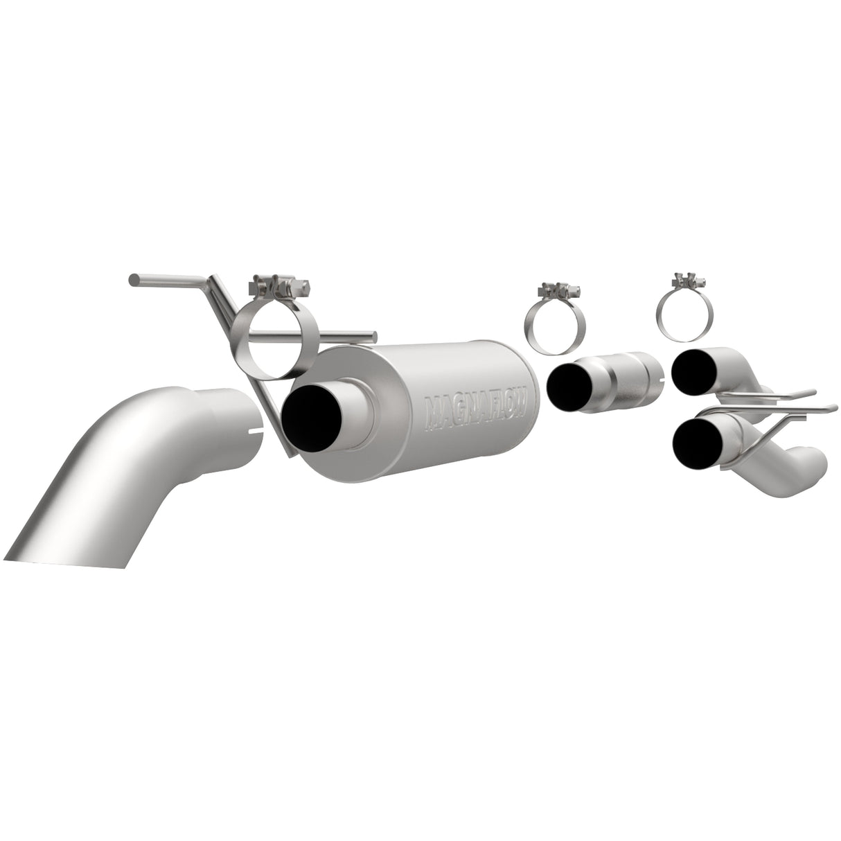 Off Road Pro Series Gas Stainless Cat-Back MagnaFlow Exhaust Products Exhaust System Kit AXOPROS