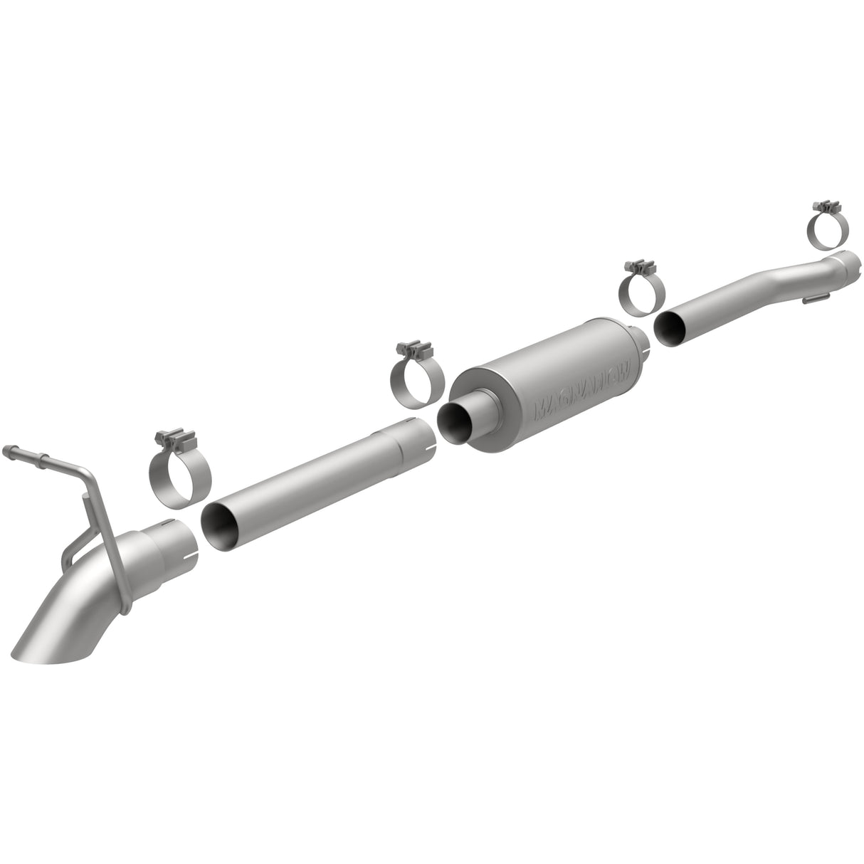 Off Road Pro Series Gas Stainless Cat-Back MagnaFlow Exhaust Products Exhaust System Kit AXOPROS