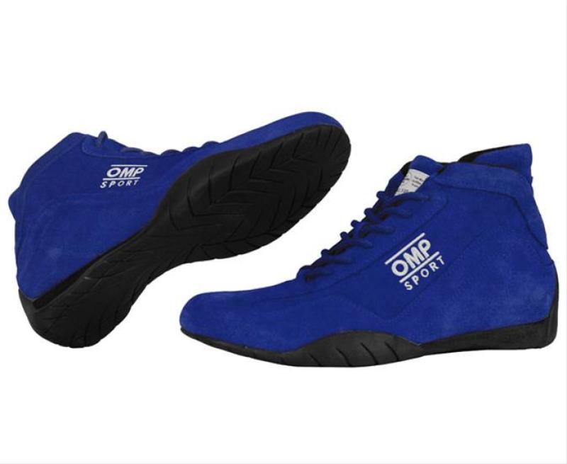 OMP Os 50 Shoes - Size 8.5 (Blue) OMP Racing Shoes AXOPROS