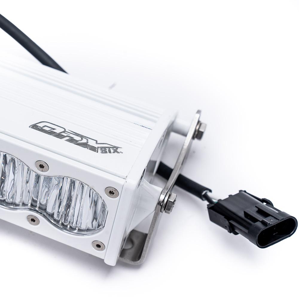 OnX6+ White Straight LED Light Bar Baja Designs Light Bar AXOPROS