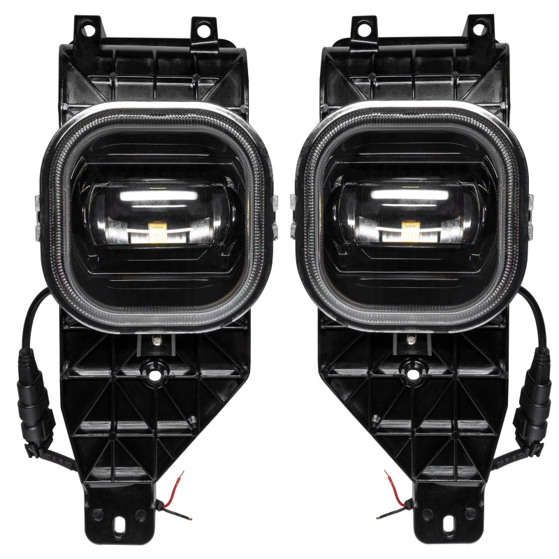 Oracle 05-07 Ford Superduty High Powered LED Fog (Pair) - 6000K ORACLE Lighting Fog Lights AXOPROS