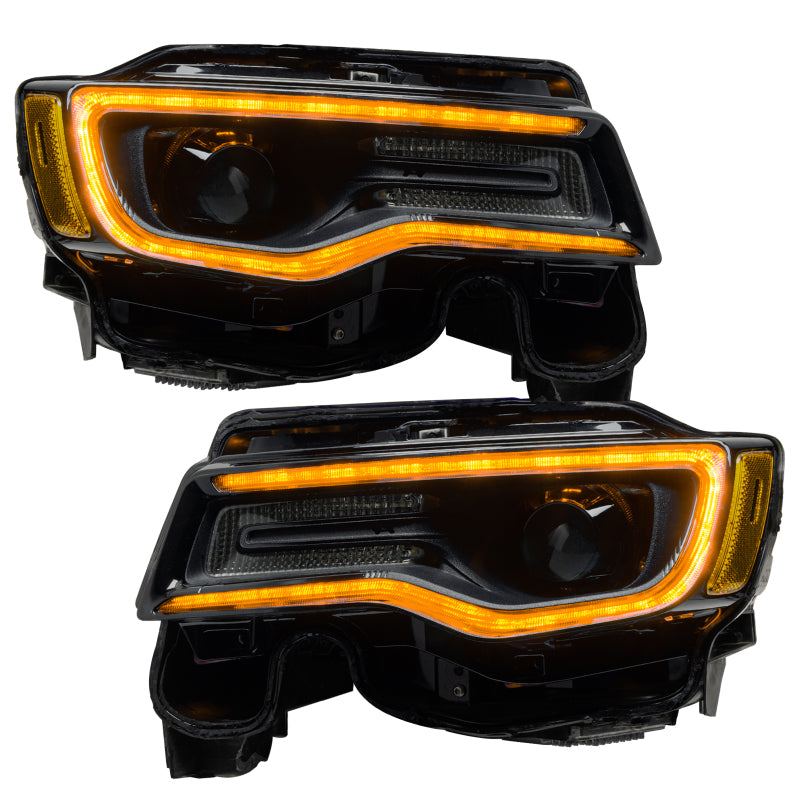 Oracle 1421 Jeep Grand Cherokee Dynamic Headlight DRL Upgrade Kit ColorSHIFT Dynamic SEE WARRANTY ORACLE Lighting Headlights AXOPROS