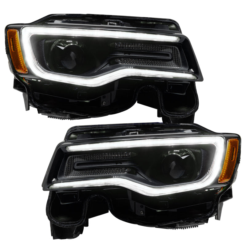 Oracle 1421 Jeep Grand Cherokee Dynamic Headlight DRL Upgrade Kit ColorSHIFT Dynamic SEE WARRANTY ORACLE Lighting Headlights AXOPROS