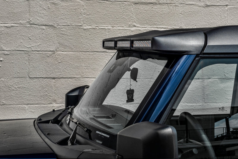 Oracle 2021+ Ford Bronco Integrated Windshield Roof LED Light Bar System SEE WARRANTY ORACLE Lighting Light Mounts AXOPROS