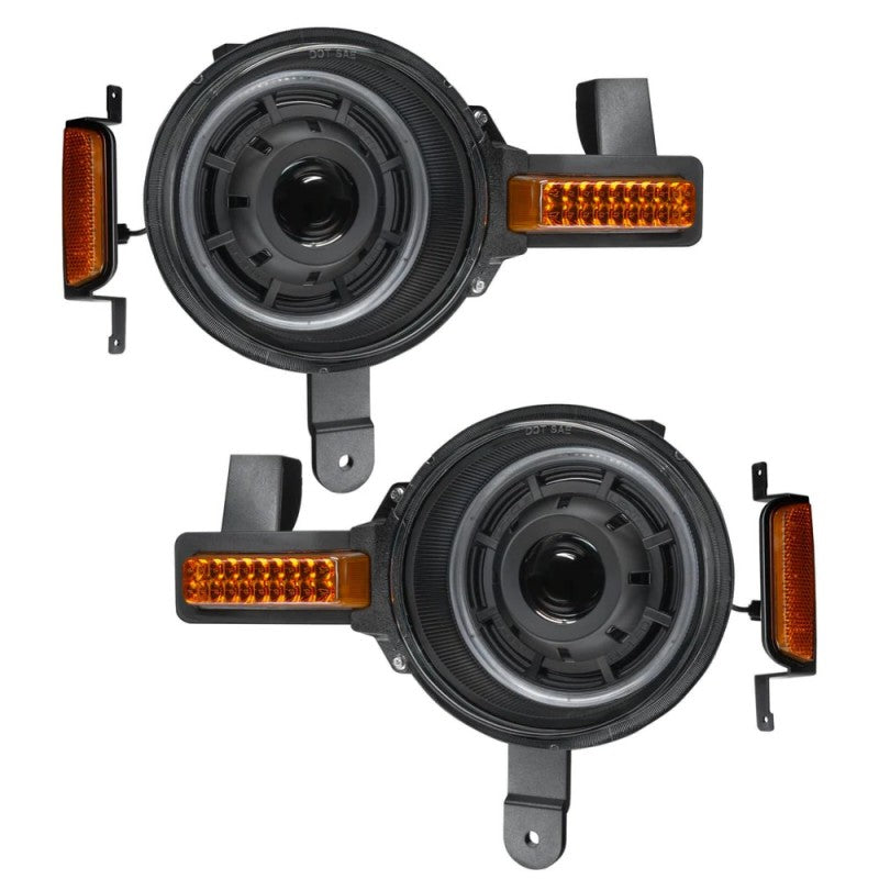 Oracle 2021+ Ford Bronco Oculus BI-LED Projector Headlights SEE WARRANTY ORACLE Lighting Headlights AXOPROS