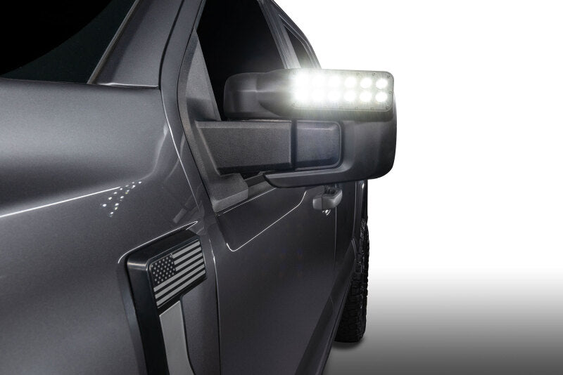 Oracle 21-25 Ford F150 LED Off-Road Side Mirror Ditch Lights - White LED ORACLE Lighting Light Mounts AXOPROS