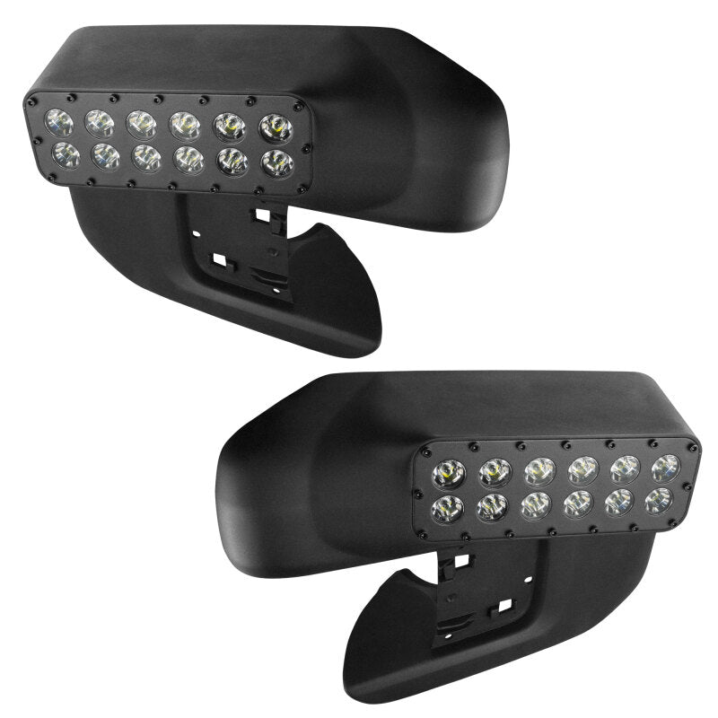 Oracle 21-25 Ford F150 LED Off-Road Side Mirror Ditch Lights - White LED ORACLE Lighting Light Mounts AXOPROS