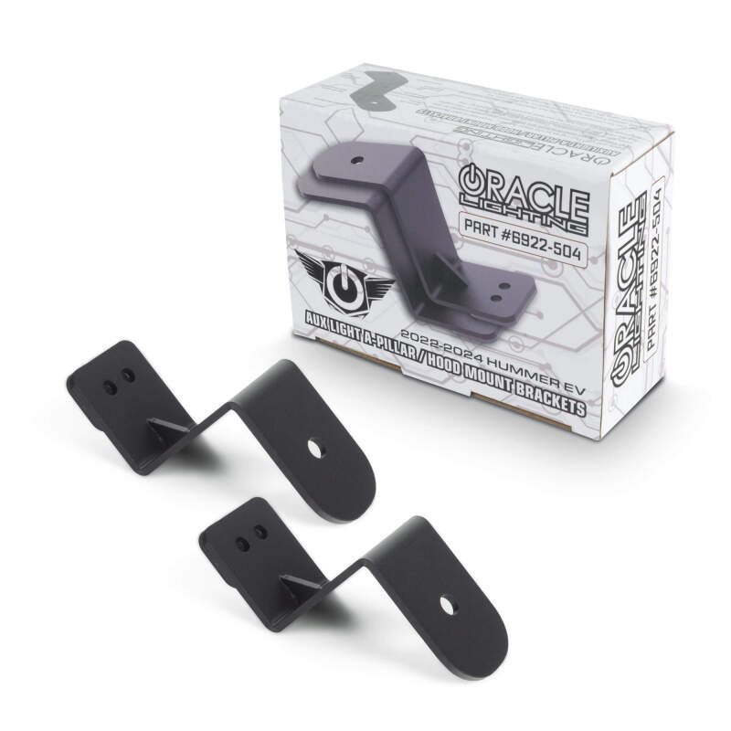 Oracle 22-24 Hummer EV Aux Light A-Pillar / Hood (Pair) ORACLE Lighting Brackets AXOPROS