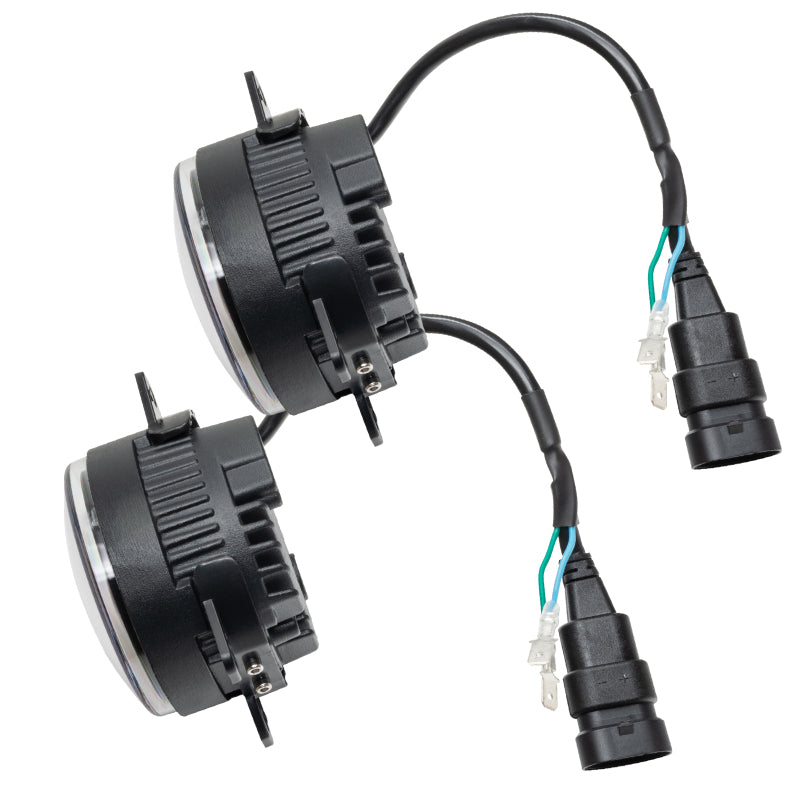 Oracle 4in High Performance LED Fog Light (Pair) - 6000K SEE WARRANTY ORACLE Lighting Fog Lights AXOPROS