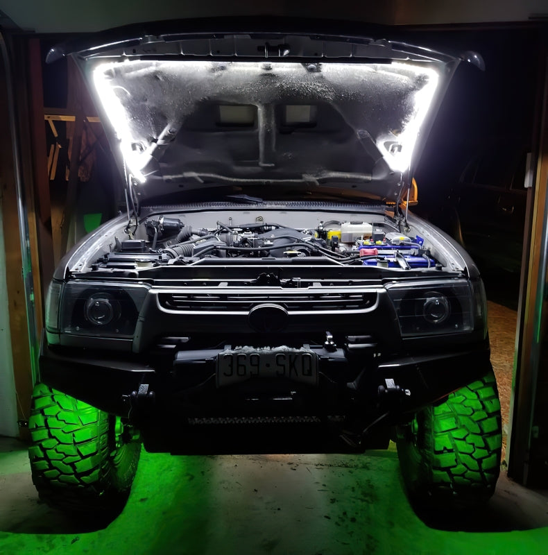Oracle Bluetooth + RF Underbody Rock Light Kit - 4 PCS - ColorSHIFT SEE WARRANTY ORACLE Lighting Light Bars & Cubes AXOPROS
