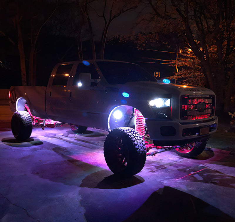 Oracle Bluetooth + RF Underbody Rock Light Kit - 4 PCS - ColorSHIFT SEE WARRANTY ORACLE Lighting Light Bars & Cubes AXOPROS