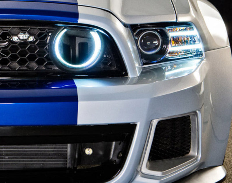 Oracle Ford Mustang 10-13 WP LED Fog Halo Kit (Grille Style) - White SEE WARRANTY ORACLE Lighting Fog Lights AXOPROS