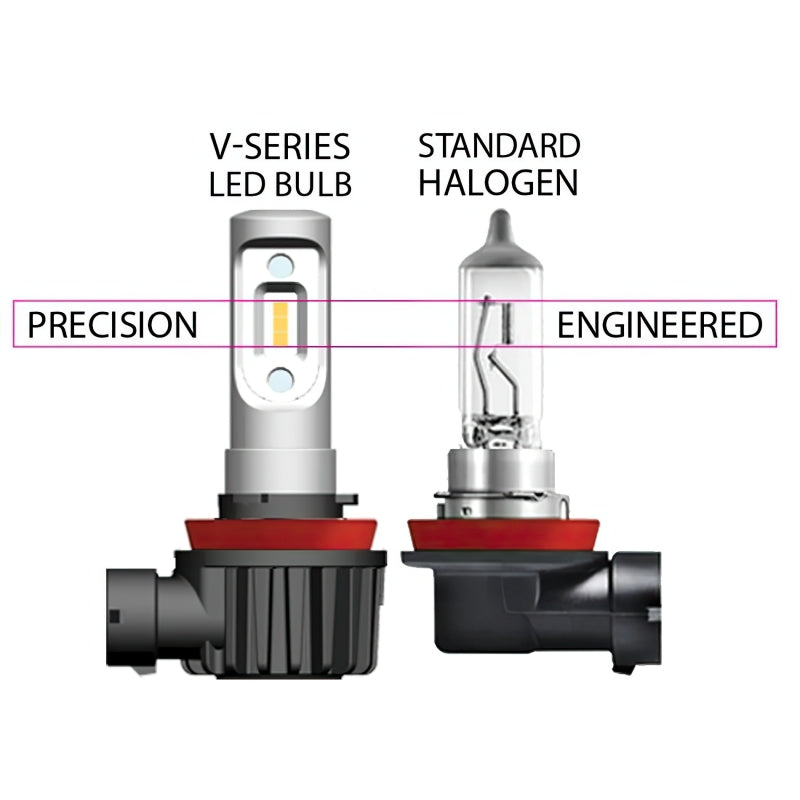 Oracle H4 - VSeries LED Headlight Bulb Conversion Kit - 6000K SEE WARRANTY ORACLE Lighting Bulbs AXOPROS