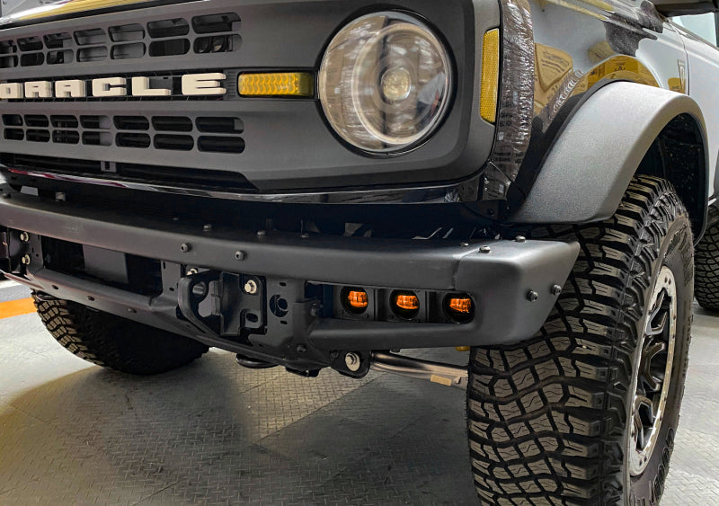Oracle High 21-22 Ford Bronco Triple LED Fog Light kit for Steel Bumper SEE WARRANTY ORACLE Lighting Fog Lights AXOPROS
