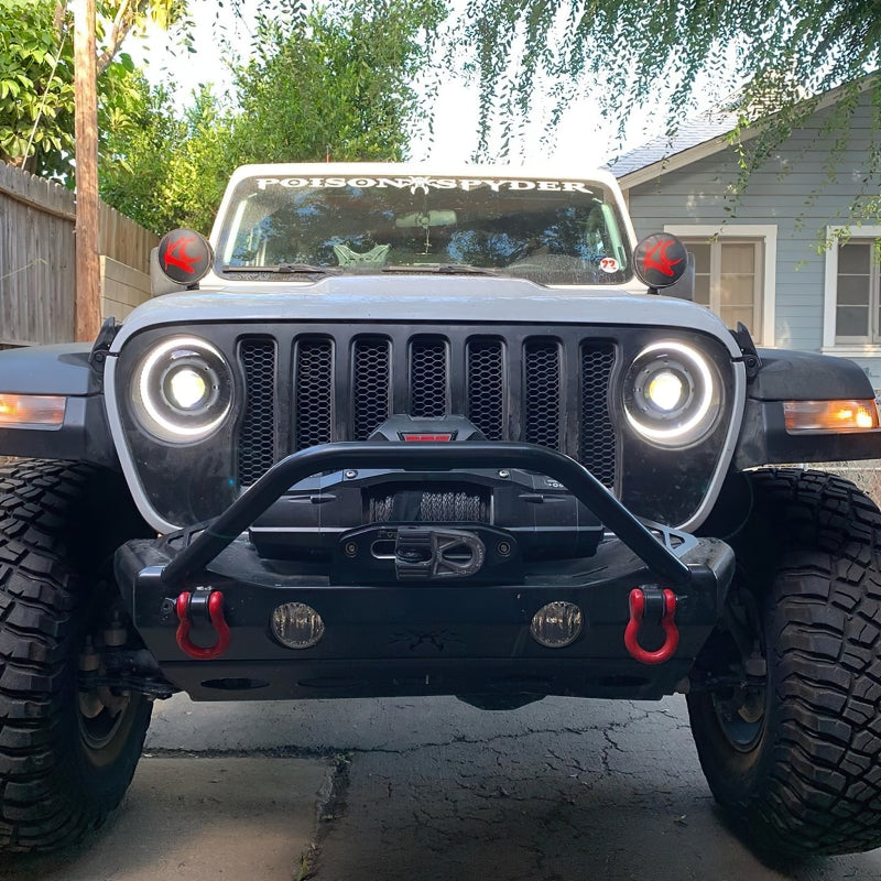 Oracle Jeep JL/Gladiator JT Oculus Bi-LED Projector Headlights - Amber/White Switchback SEE WARRANTY ORACLE Lighting Headlights AXOPROS