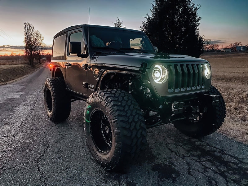 Oracle Jeep JL/Gladiator JT Oculus Bi-LED Projector Headlights - Amber/White Switchback SEE WARRANTY ORACLE Lighting Headlights AXOPROS