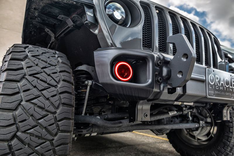 Oracle Jeep Wrangler JK/JL/JT High Performance W LED Fog Lights - w/o Controller SEE WARRANTY ORACLE Lighting Fog Lights AXOPROS