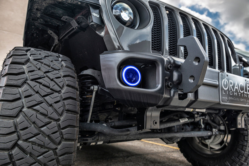 Oracle Jeep Wrangler JK/JL/JT High Performance W LED Fog Lights - w/o Controller SEE WARRANTY ORACLE Lighting Fog Lights AXOPROS