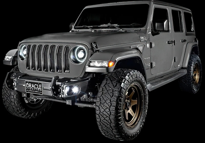 Oracle Jeep Wrangler JL Smoked Lens LED Front Sidemarkers SEE WARRANTY ORACLE Lighting Light Strip LED AXOPROS