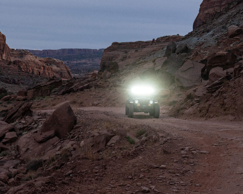 Oracle Jeep Wrangler JL/Gladiator JT Integrated Windshield LED Light Bar System ORACLE Lighting Light Mounts  AXOPROS