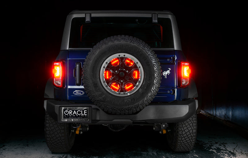 Oracle LED Illuminated Wheel Ring 3rd Brake Light - Red ORACLE Lighting Light Strip LED AXOPROS