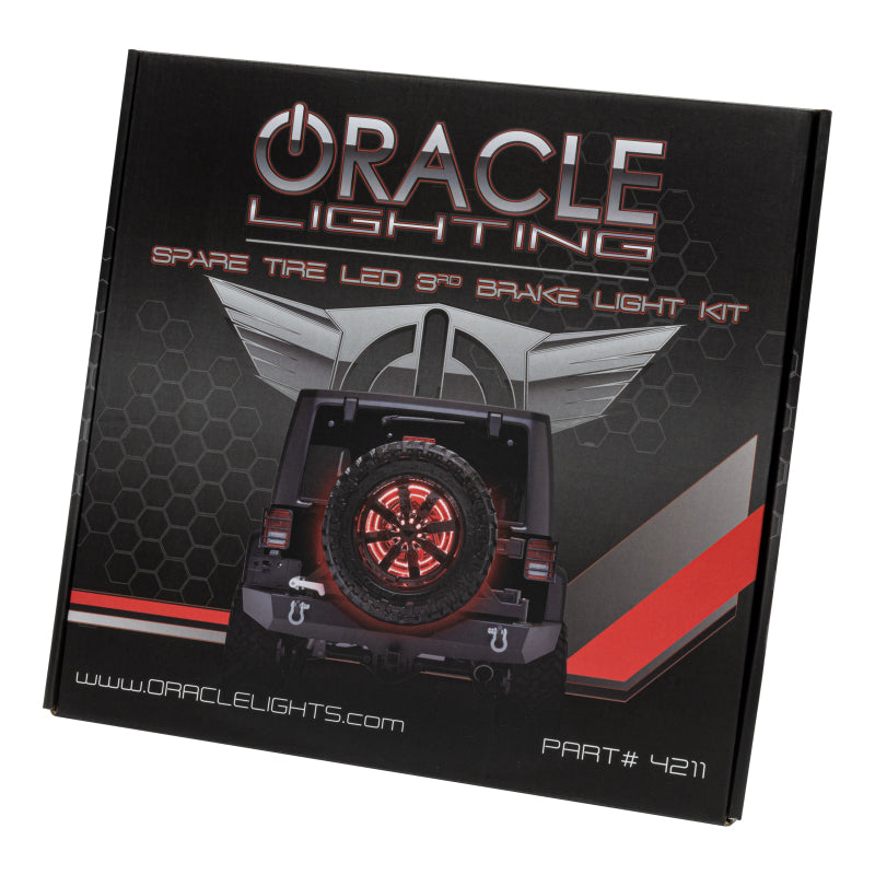 Oracle LED Illuminated Wheel Ring 3rd Brake Light - Red ORACLE Lighting Light Strip LED AXOPROS