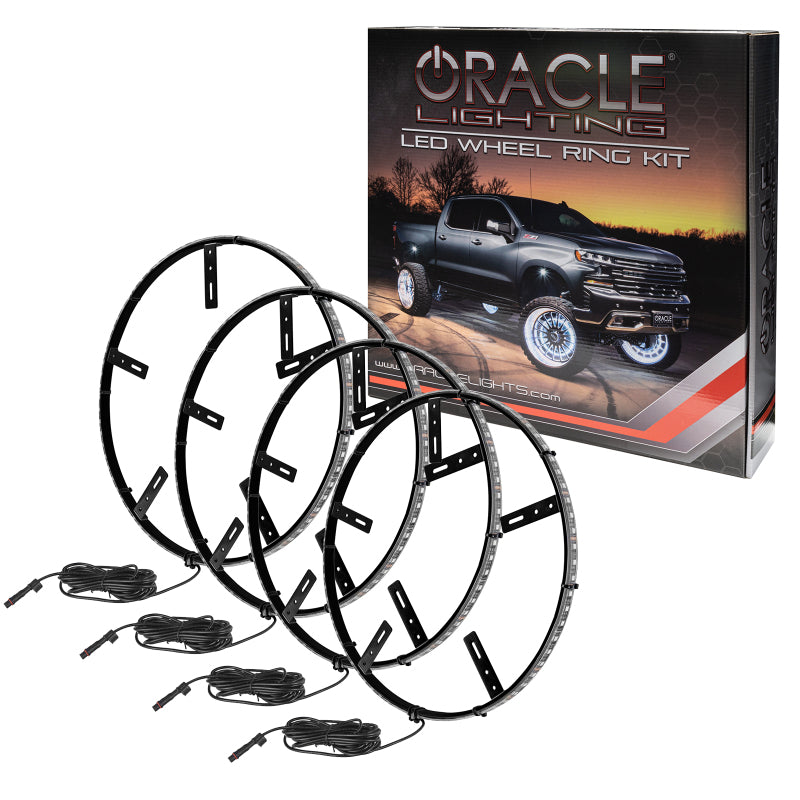 Oracle LED Illuminated Wheel Rings - ColorSHIFT - 15in. - ColorSHIFT No Remote SEE WARRANTY ORACLE Lighting Light Strip LED AXOPROS