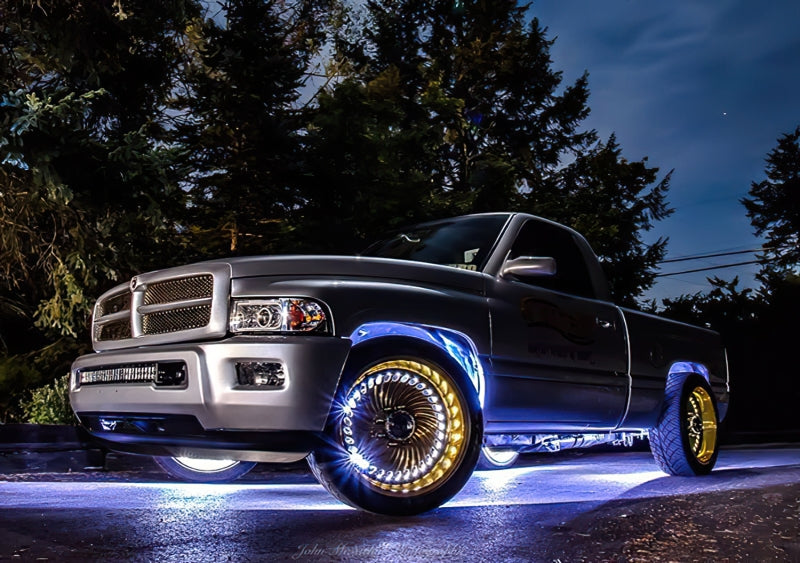 Oracle LED Illuminated Wheel Rings - ColorSHIFT No Remote - ColorSHIFT No Remote SEE WARRANTY ORACLE Lighting Light Strip LED AXOPROS