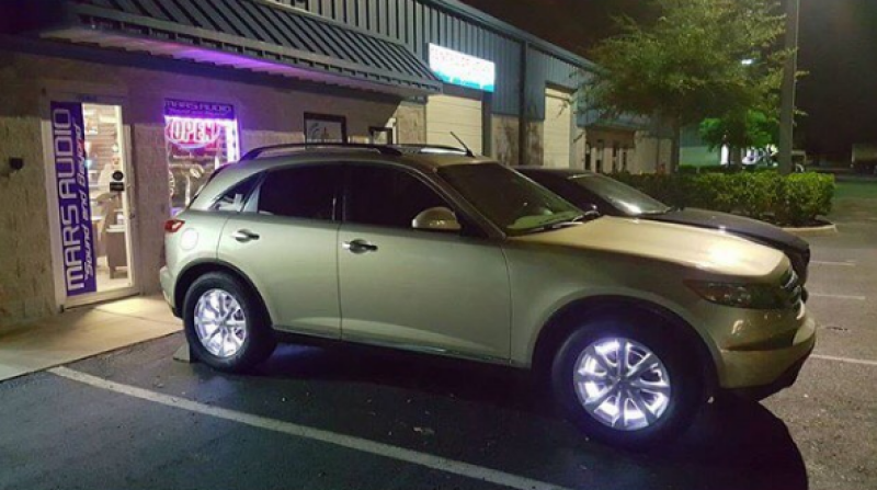 Oracle LED Illuminated Wheel Rings - Double LED - White SEE WARRANTY ORACLE Lighting Light Strip LED AXOPROS