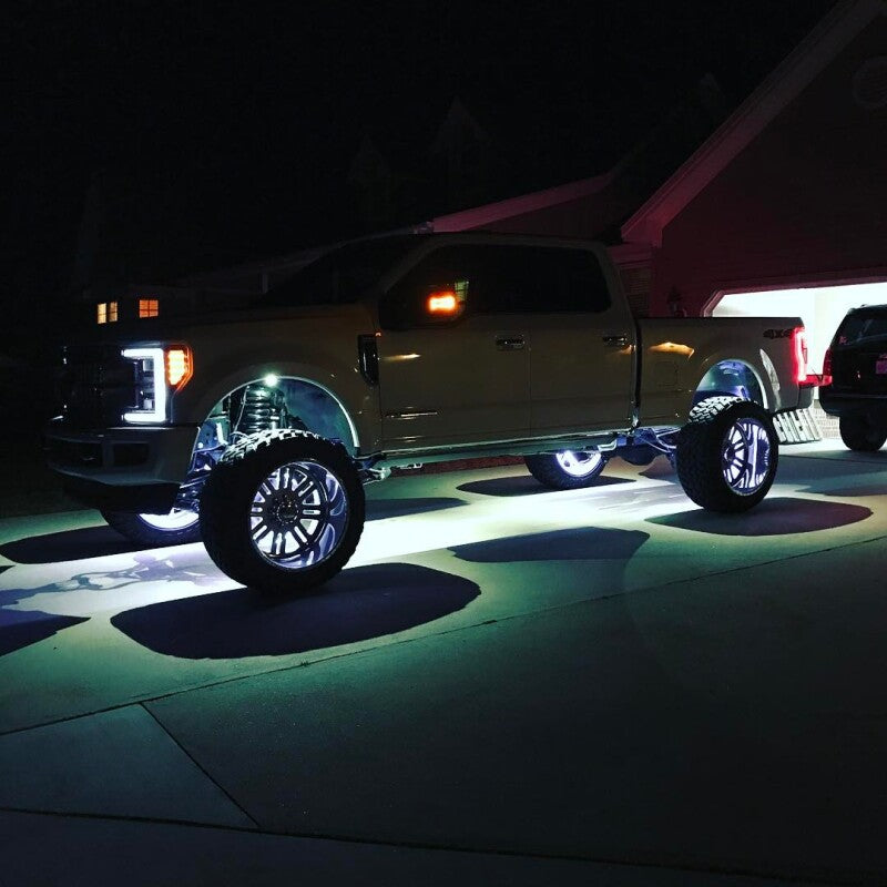 Oracle LED Illuminated Wheel Rings - Double LED - White SEE WARRANTY ORACLE Lighting Light Strip LED AXOPROS