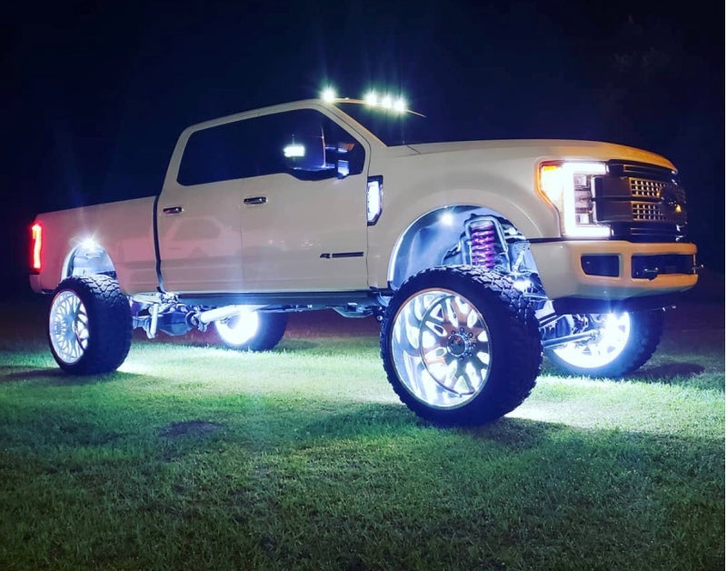 Oracle LED Illuminated Wheel Rings - Double LED - White SEE WARRANTY ORACLE Lighting Light Strip LED AXOPROS