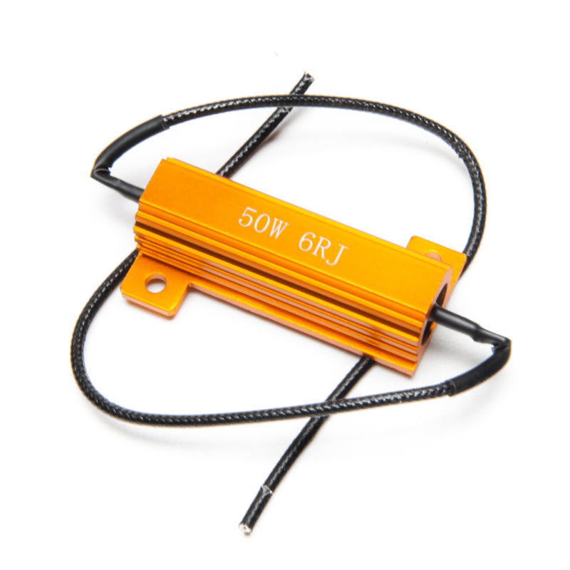 Oracle LED Load Equalizer 50w/ 6ohm Resistor for Turn Signal Rapid Flash ORACLE Lighting Light Accessories and Wiring AXOPROS