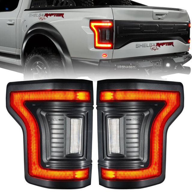 Oracle Lighting 15-20 Ford F-150 Reverse LED Modules Flush Tail Light - Tinted SEE WARRANTY ORACLE Lighting Tail Lights  AXOPROS