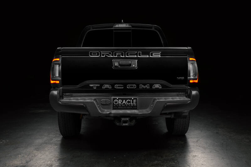 Oracle Lighting 16-23 Gen 3 Toyota Tacoma Black Series Flush Style LED Tail Lights SEE WARRANTY ORACLE Lighting Tail Lights  AXOPROS